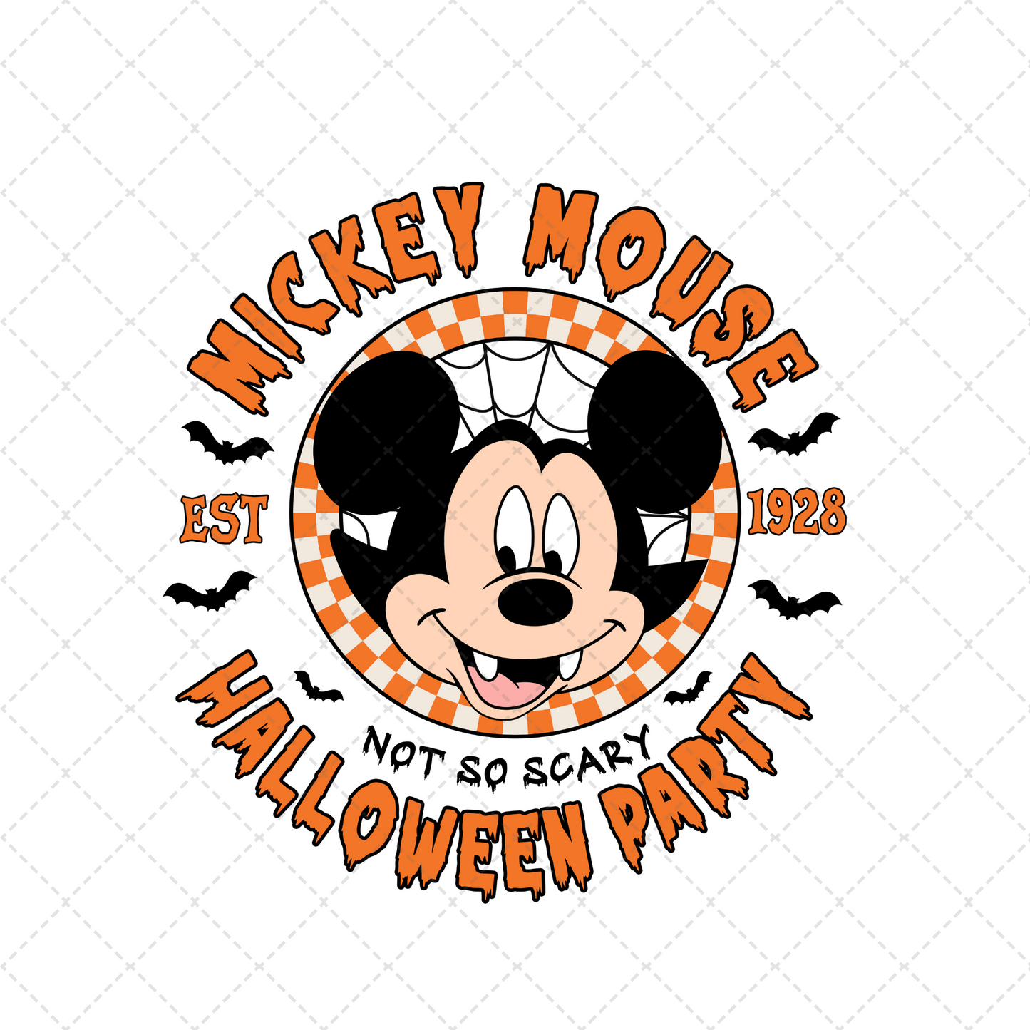 Mr Mouse Halloween Party  Transfer