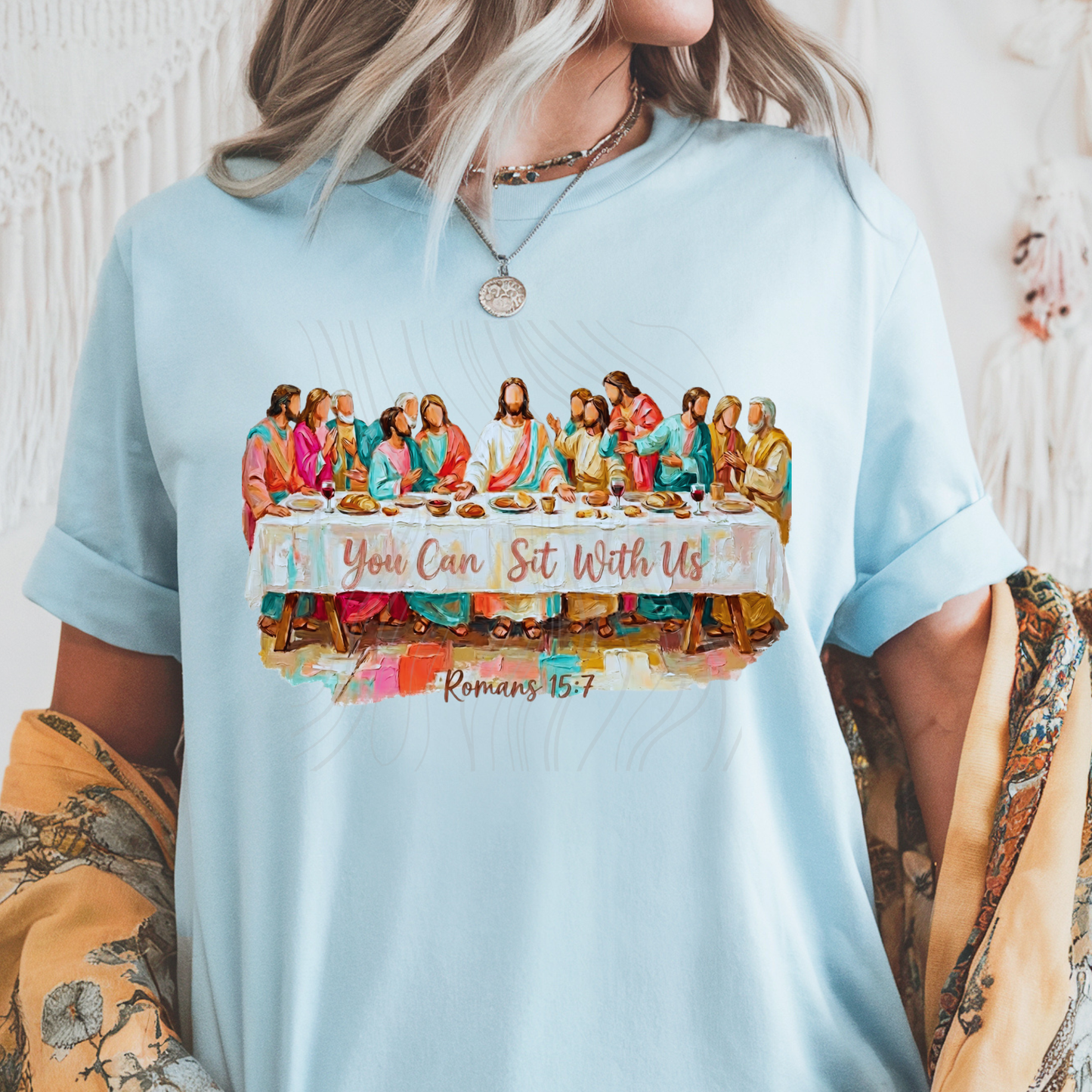 Last Supper You Can Sit With Us Transfer