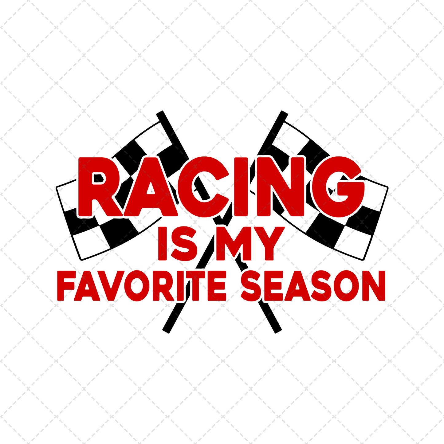 Racing Is My Favorite Season Transfer