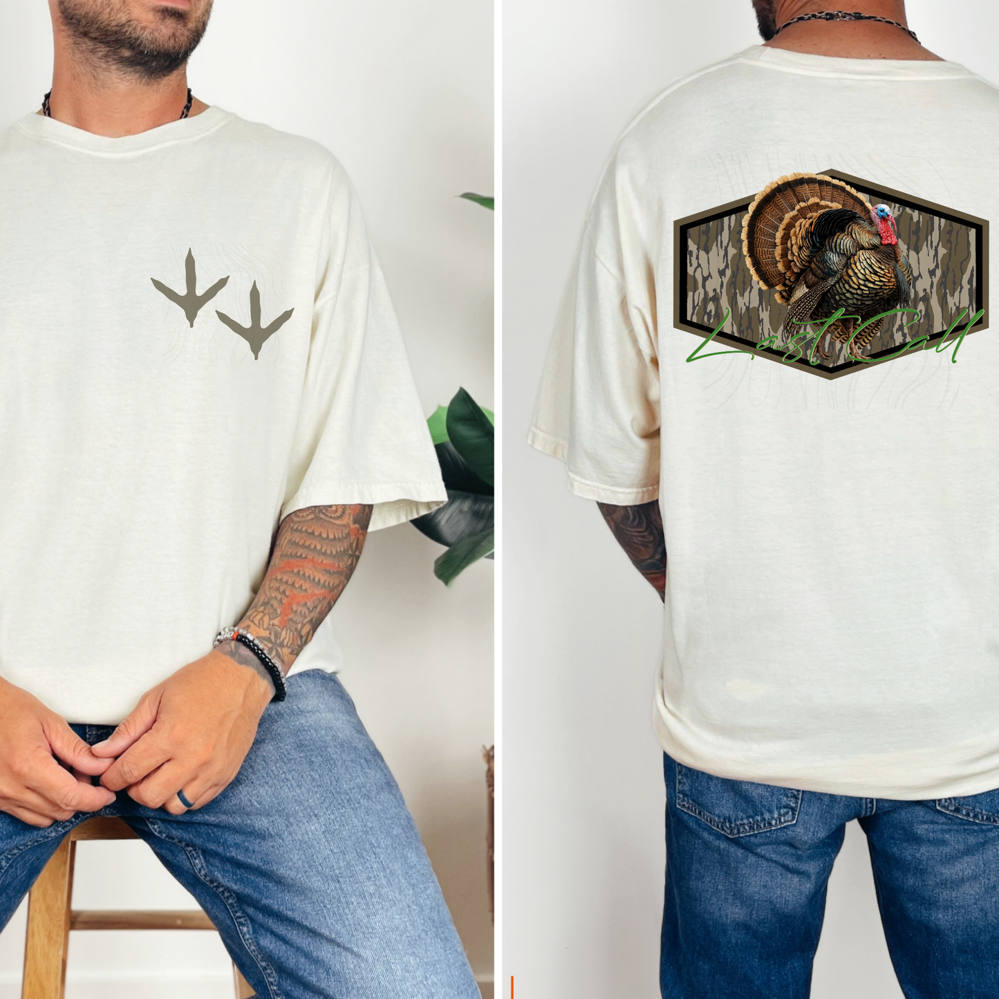 Last Call Turkey Frame Transfer *TWO PART**SOLD SEPARATELY**