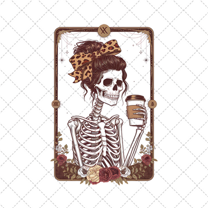 Leopard Skelly Card Transfer