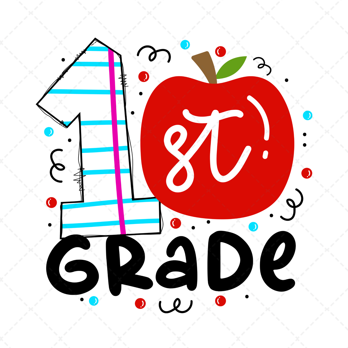 1st Grade Apple Transfer