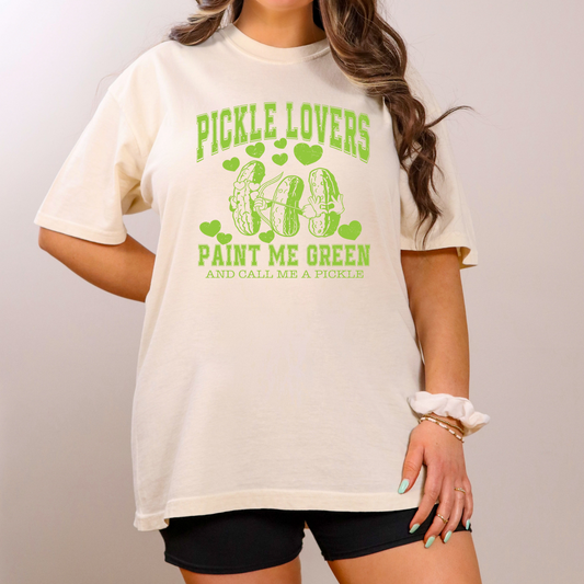Pickle Lover  - SINGLE COLOR - Screen Print Transfer