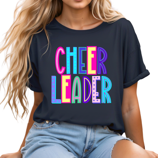 Cheer Leader  - ** CLEAR FILM SCREEN PRINT TRANSFER