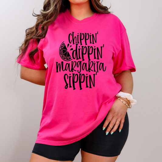 Chippin Dippin   - SINGLE COLOR - Screen Print Transfer