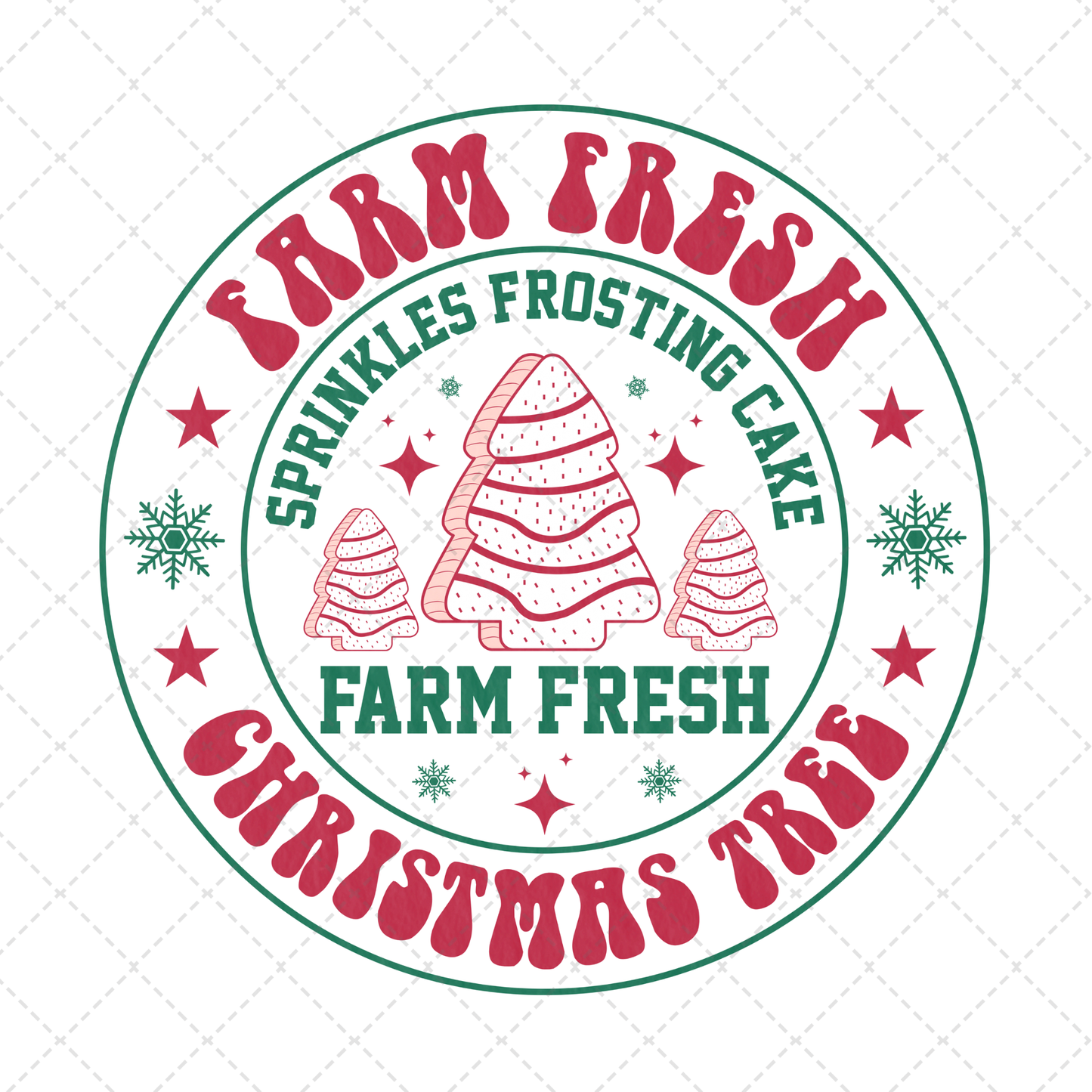 Farm Fresh Christmas Trees Transfer