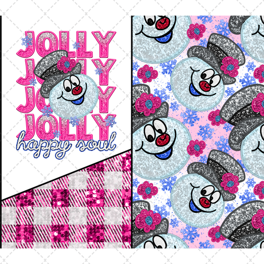 Jolly Happy Soul Sparkle - Sublimation Transfer