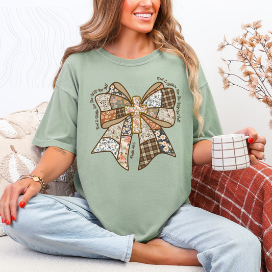 FLORAL FAITH BOW TRANSFER