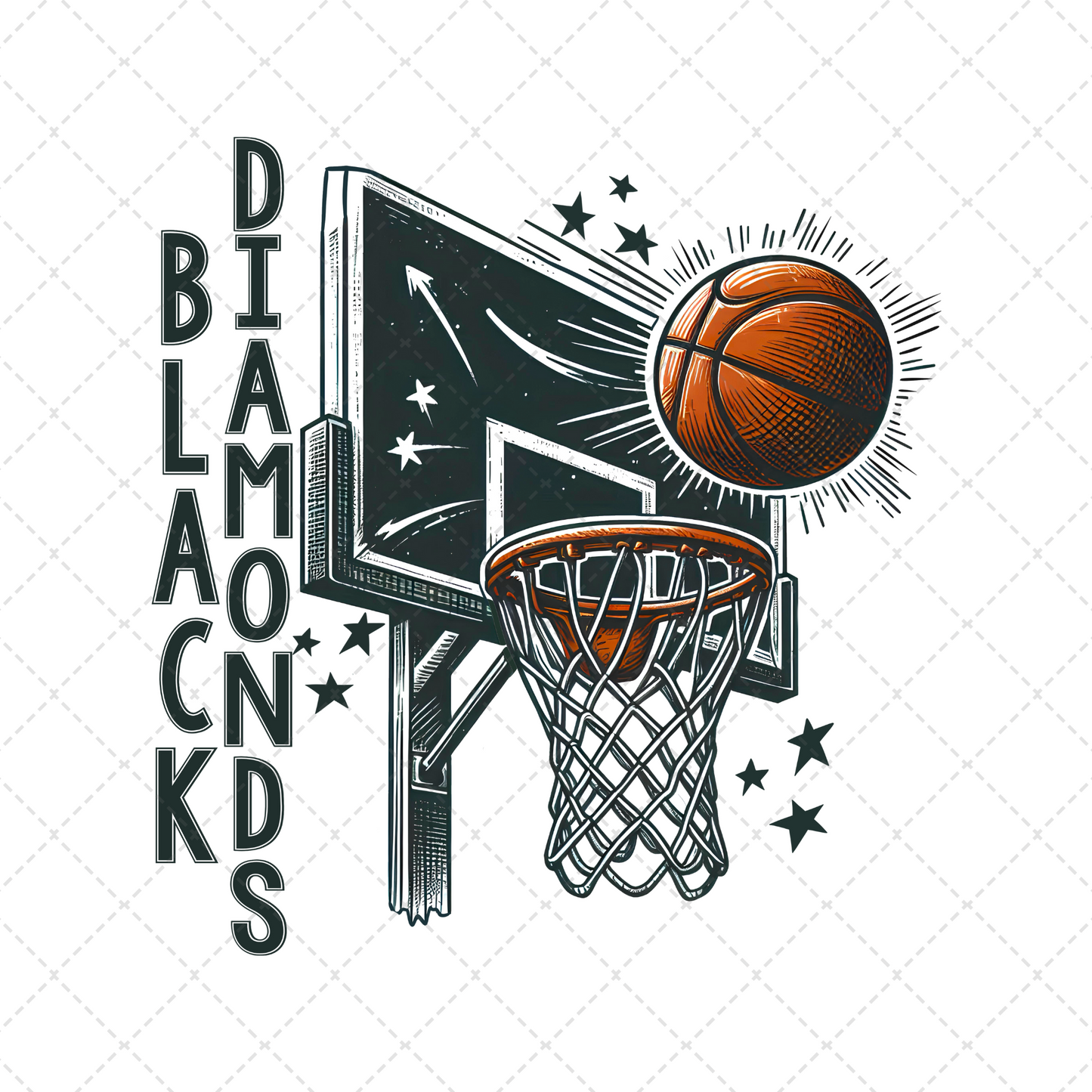 Black Diamonds Basketball Transfer