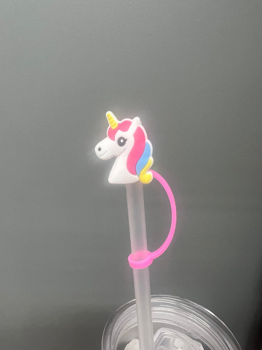 Unicorn  -  Straw Topper