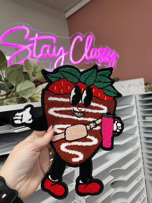 Strawberry  -  CHENILLE PATCHES