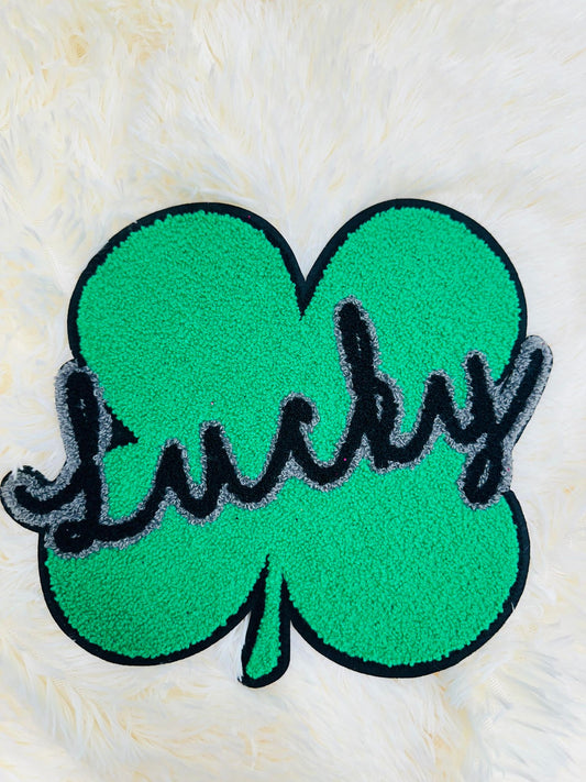 Lucky Clover  -  CHENILLE PATCHES