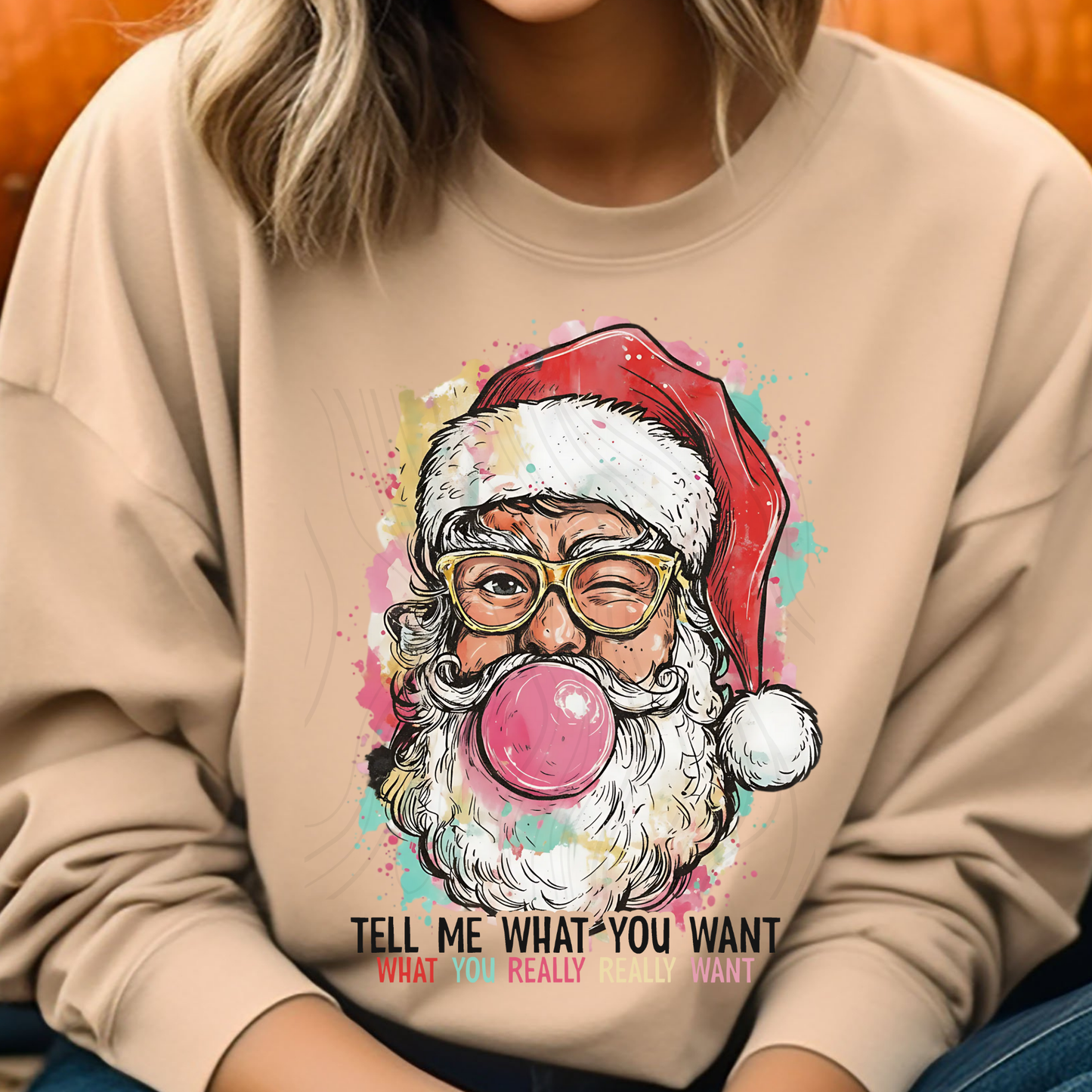 WHAT YOU WANT SANTA TRANSFER **SOLD SEPARATLEY**