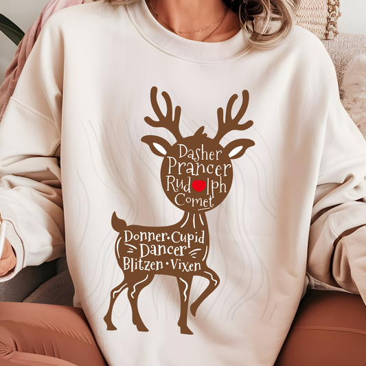 Reindeer Names Transfer