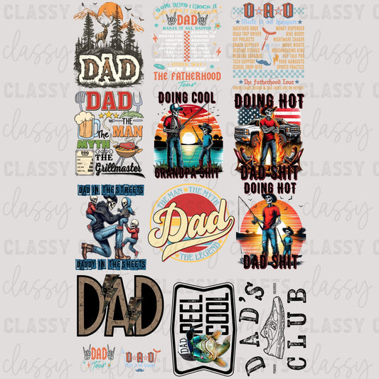 Father's Day - 30x48 - PREMADE GANG SHEET