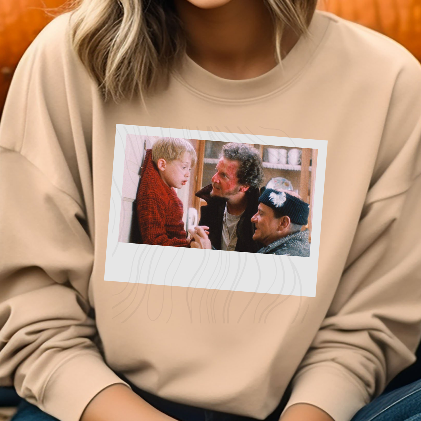 Home Alone Polaroid Transfer