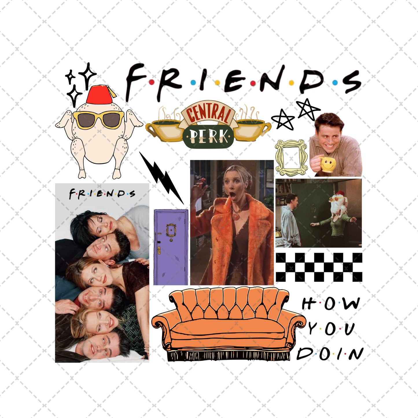 Friends Collage Transfer