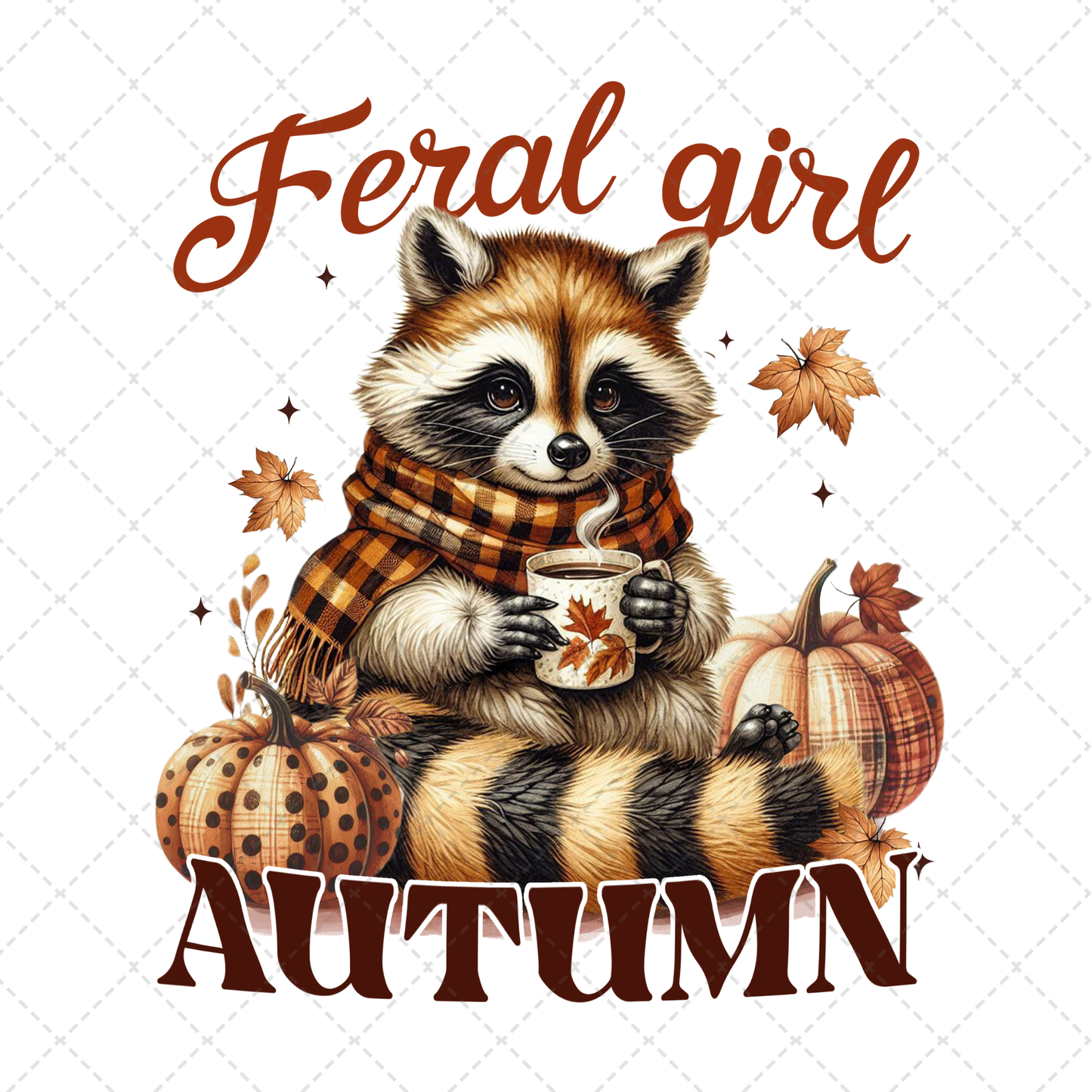 Feral Girl Autumn Transfer