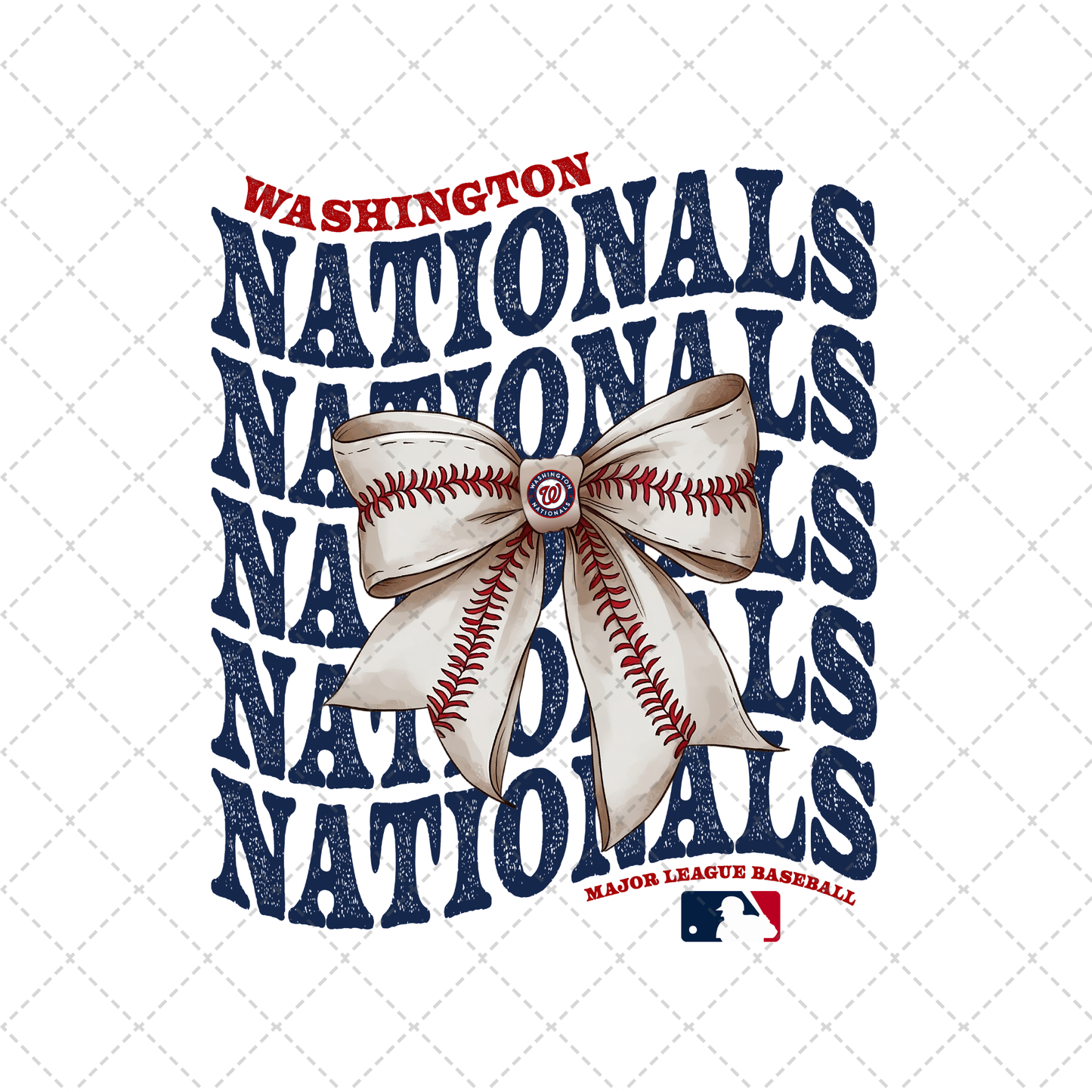 Nationals Coquette Transfer ** TWO PART* SOLD SEPARATELY**