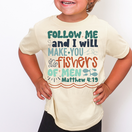 Follow Me Fishers Of Men Transfer