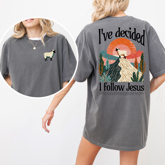 I've decided I follow Jesus Two Part **Sold Separately** Transfer