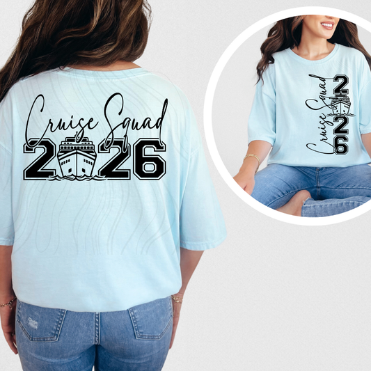 Cruise Squad 2026 Transfer** TWO PART*SOLD SEPARATELY**