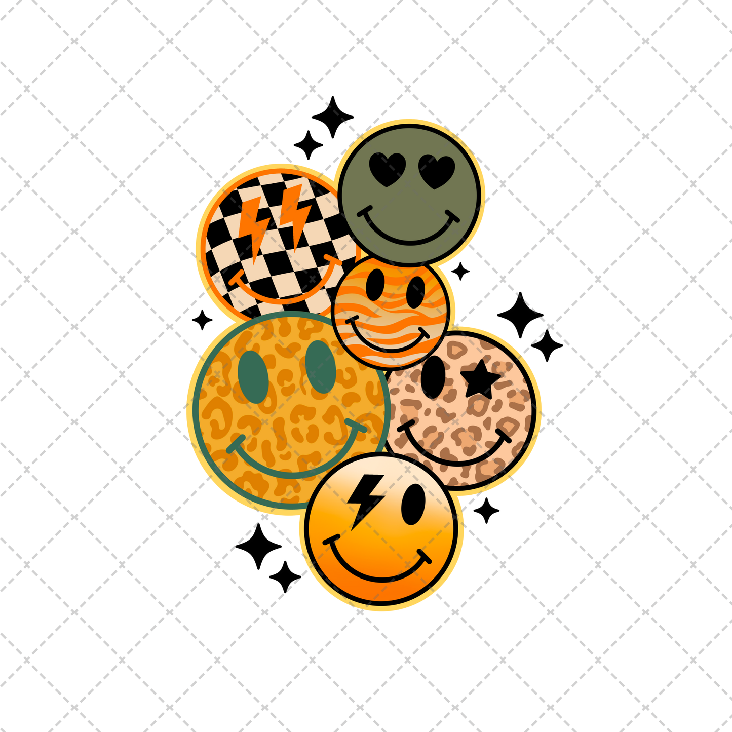 Fall Smileys Transfer