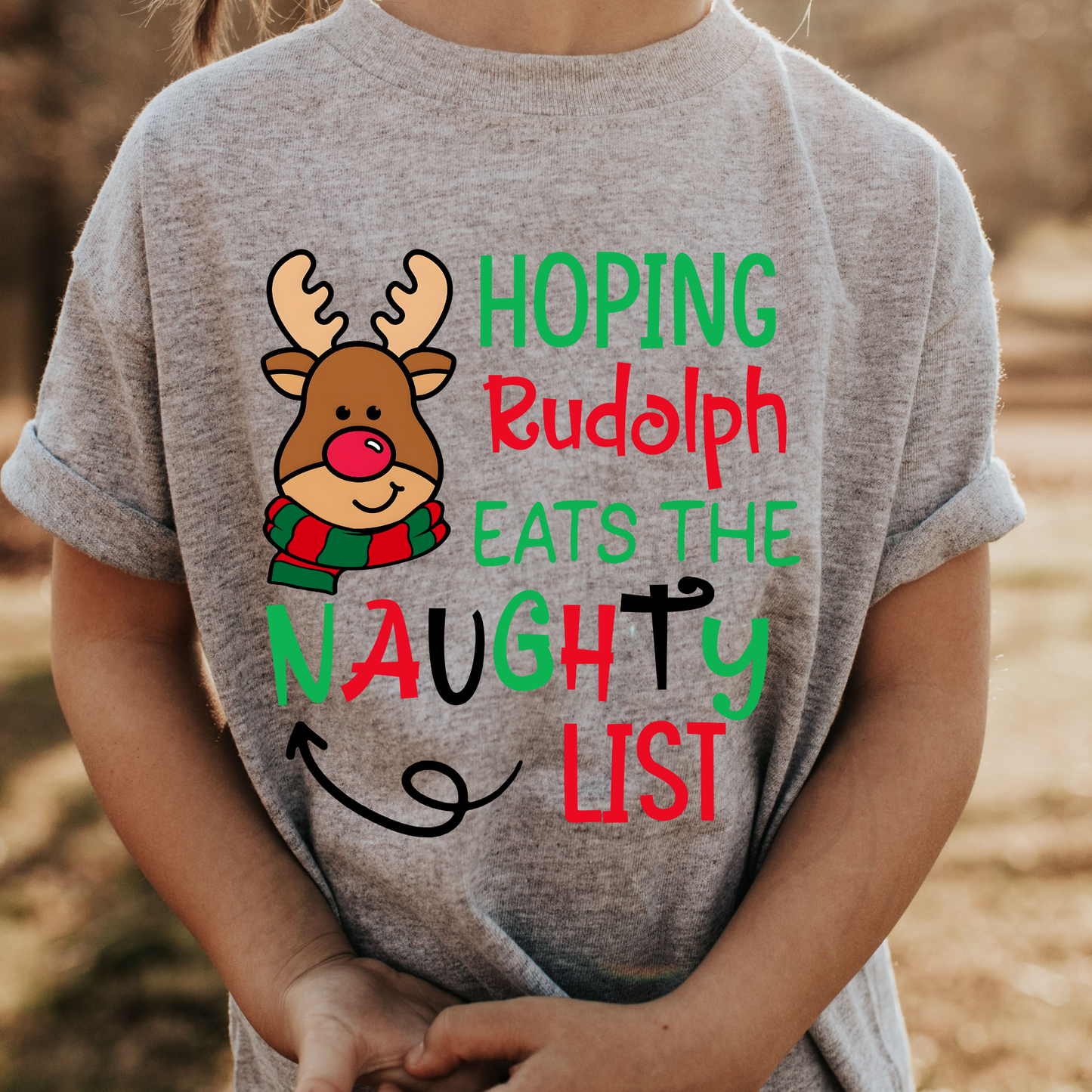 Hoping Rudolph Eats Naughty List Transfer