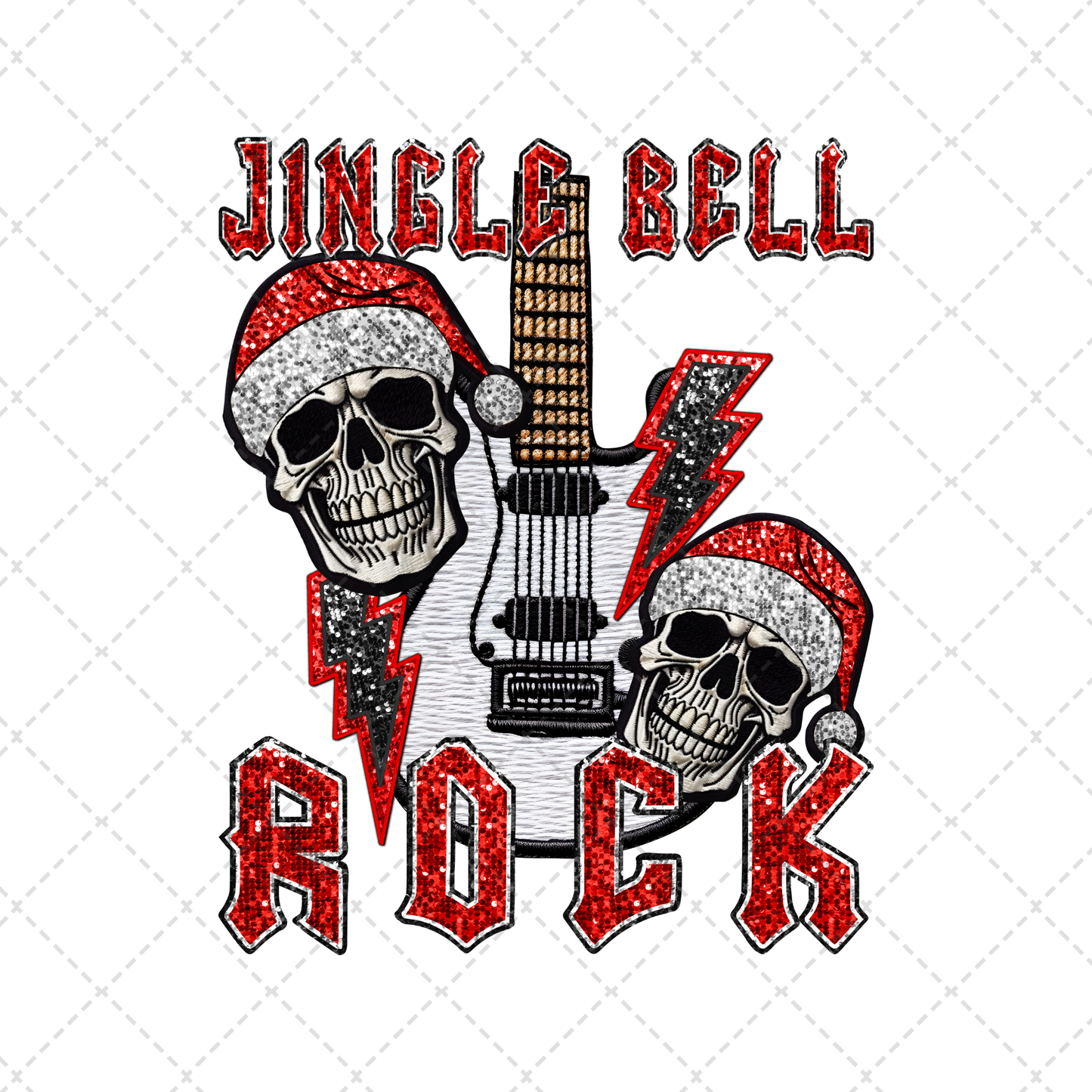 Jingle Bell Rock Transfer **TWO PART* SOLD SEPARATELY**