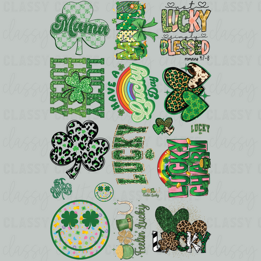 Lucky Charm - 30x48 - PREMADE GANG SHEET