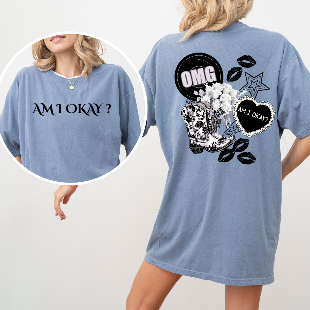 Am I Okay Transfers* TWO PART DESIGN** SOLD SEPARATELY**