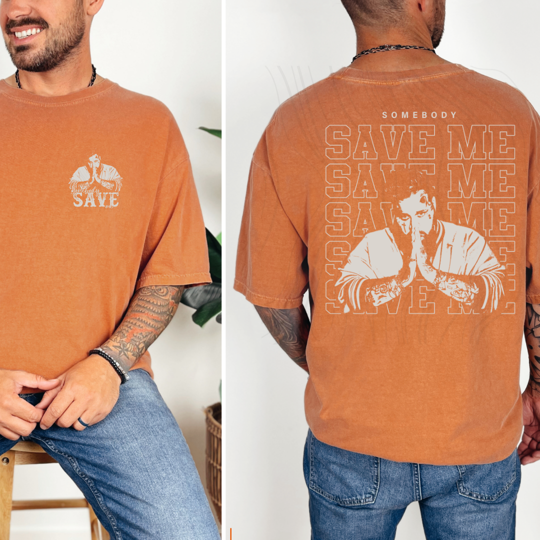 Save Me J.R. Transfer*TWO PART DESIGN**SOLD SEPARATELY*