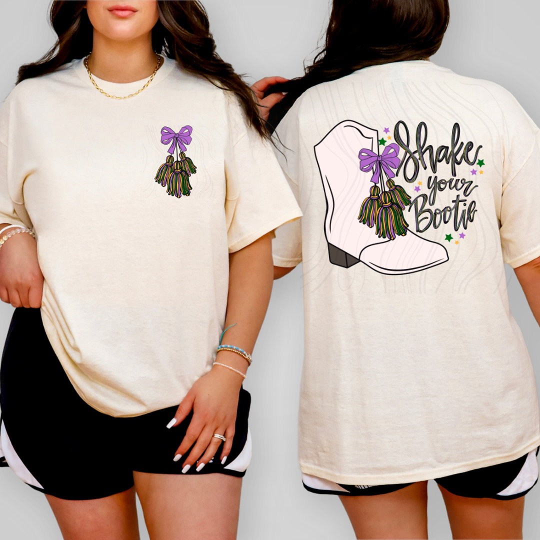 Shake Your Bootie Transfer** TWO PART DESIGN*SOLD SEPARATELY**