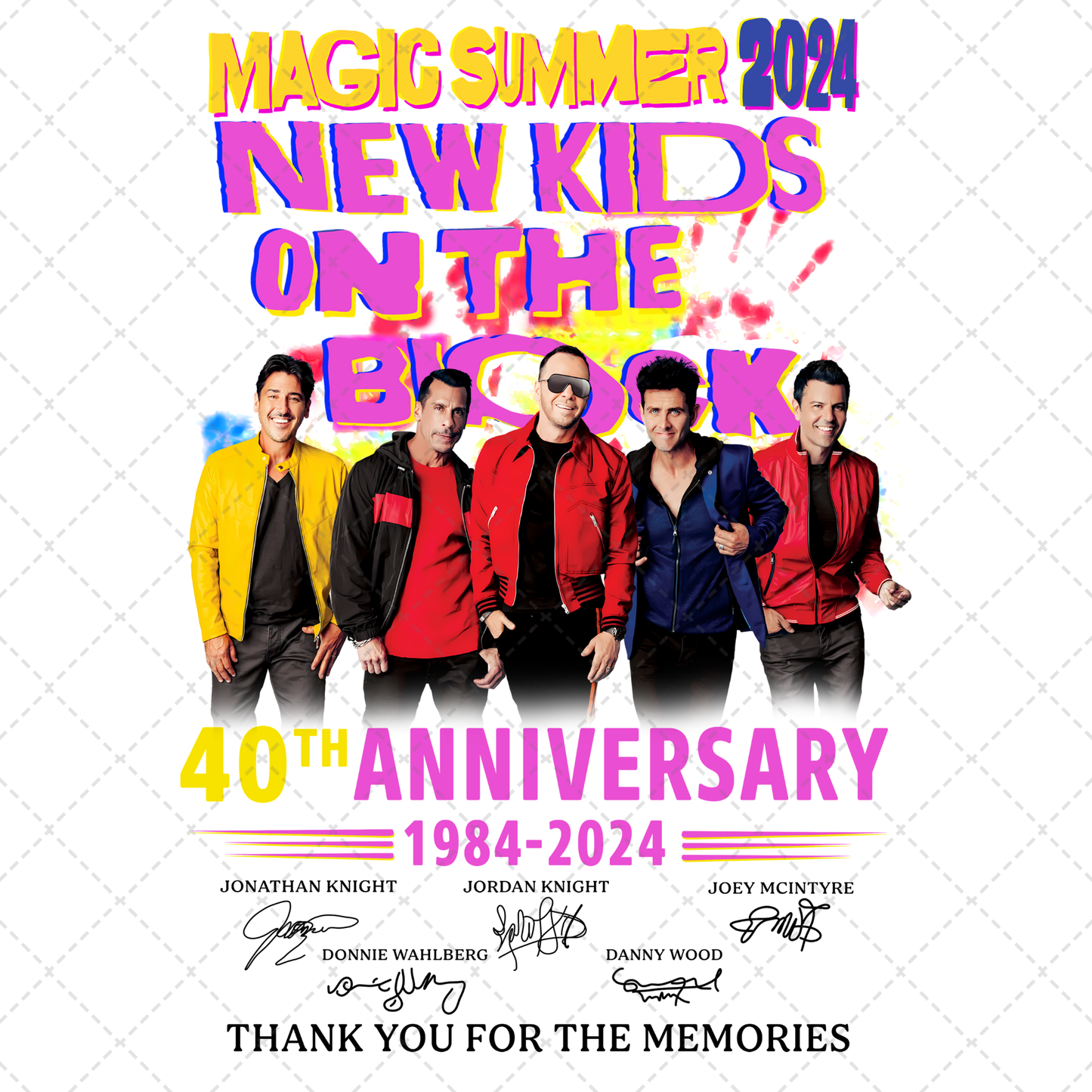 NKOTB Anniversary Transfer