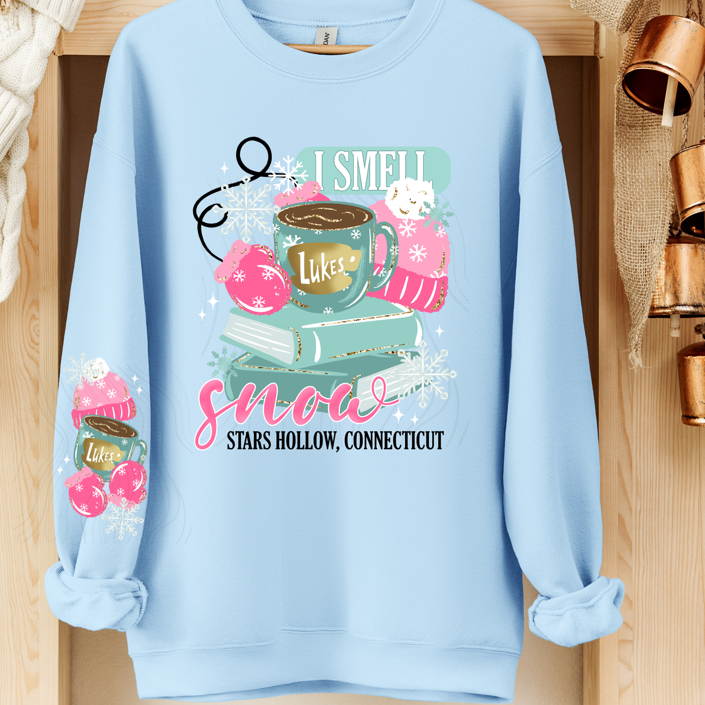 I Smell Snow Transfer ** TWO PART* SOLD SEPARATELY**