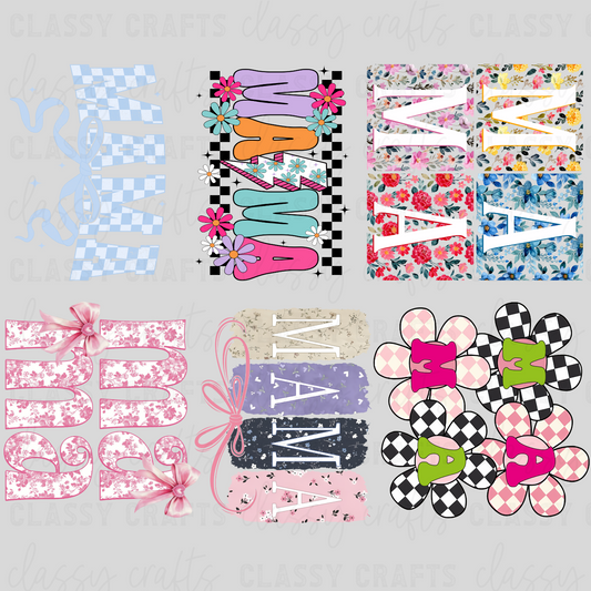 Spring Mama- 30x24 - PREMADE GANG SHEET