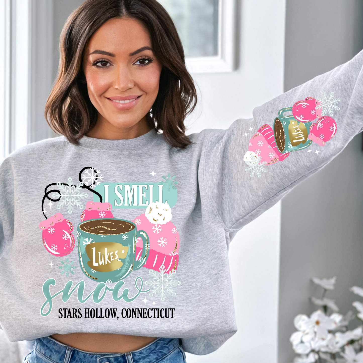 I Smell Snow Transfer ** TWO PART* SOLD SEPARATELY**