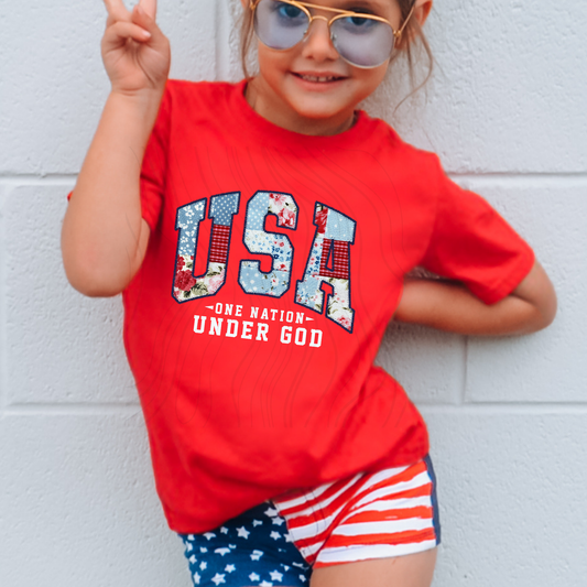 USA Patchwork Transfer**Sold Separately**