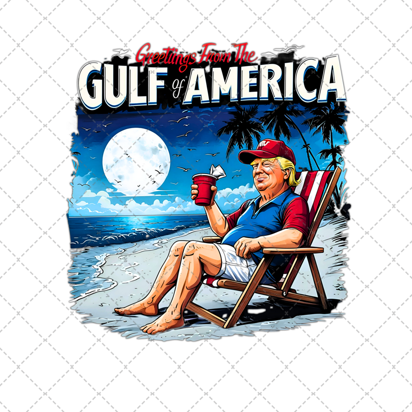 Night Sky Gulf Of America Transfer