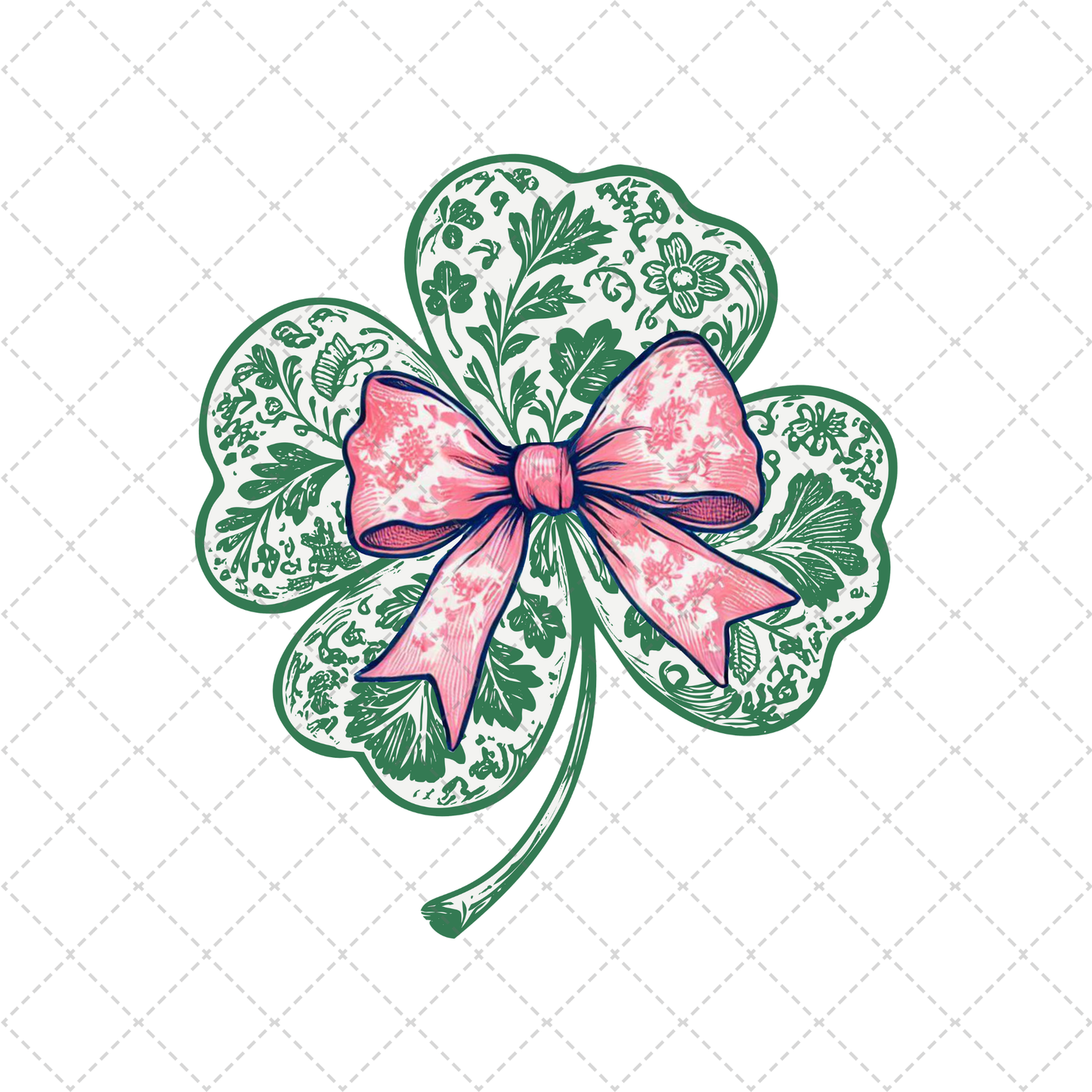 Shamrock Coquette Transfer