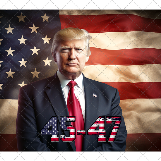 Trump 45-47 Tumbler Wrap