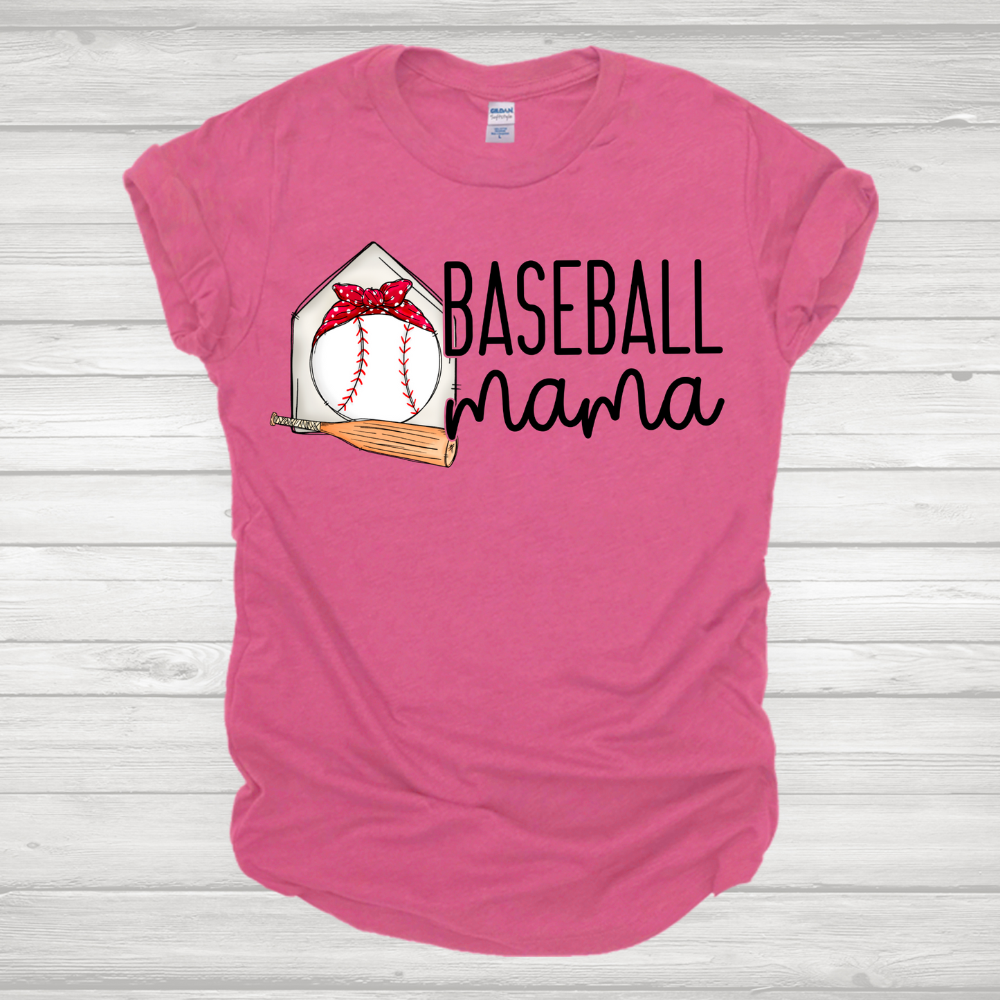 Baseball Mama- Bandana Transfer