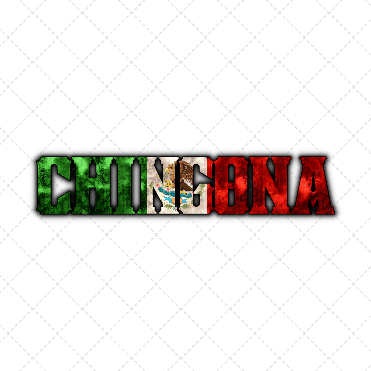 Chingona Mexico Flag Transfer