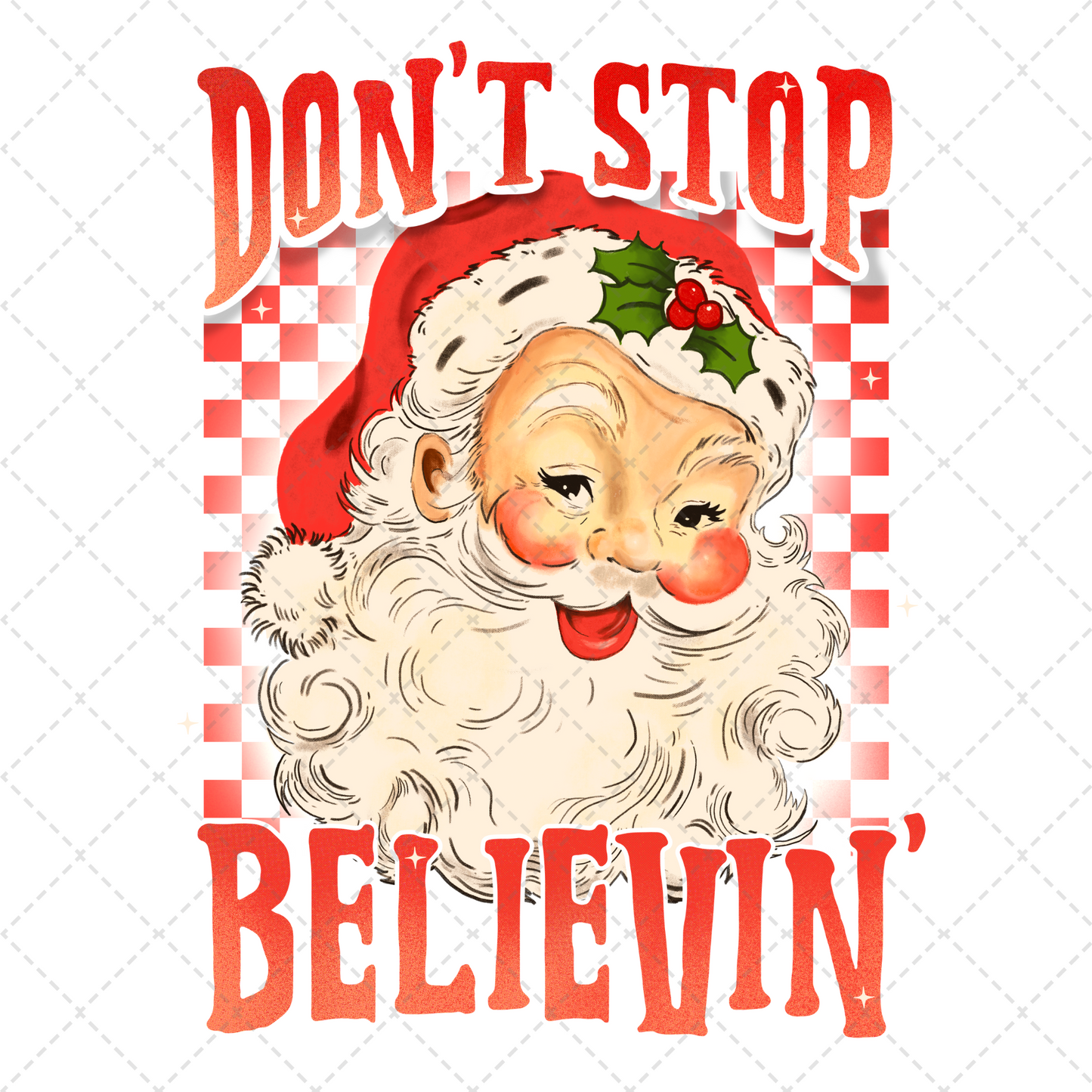 Don't Stop Believin' Red Transfer