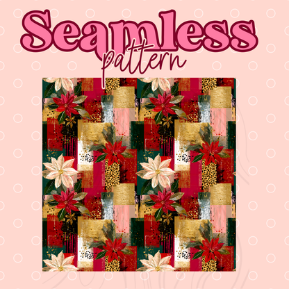Christmas Brushstroke Seamless Transfer