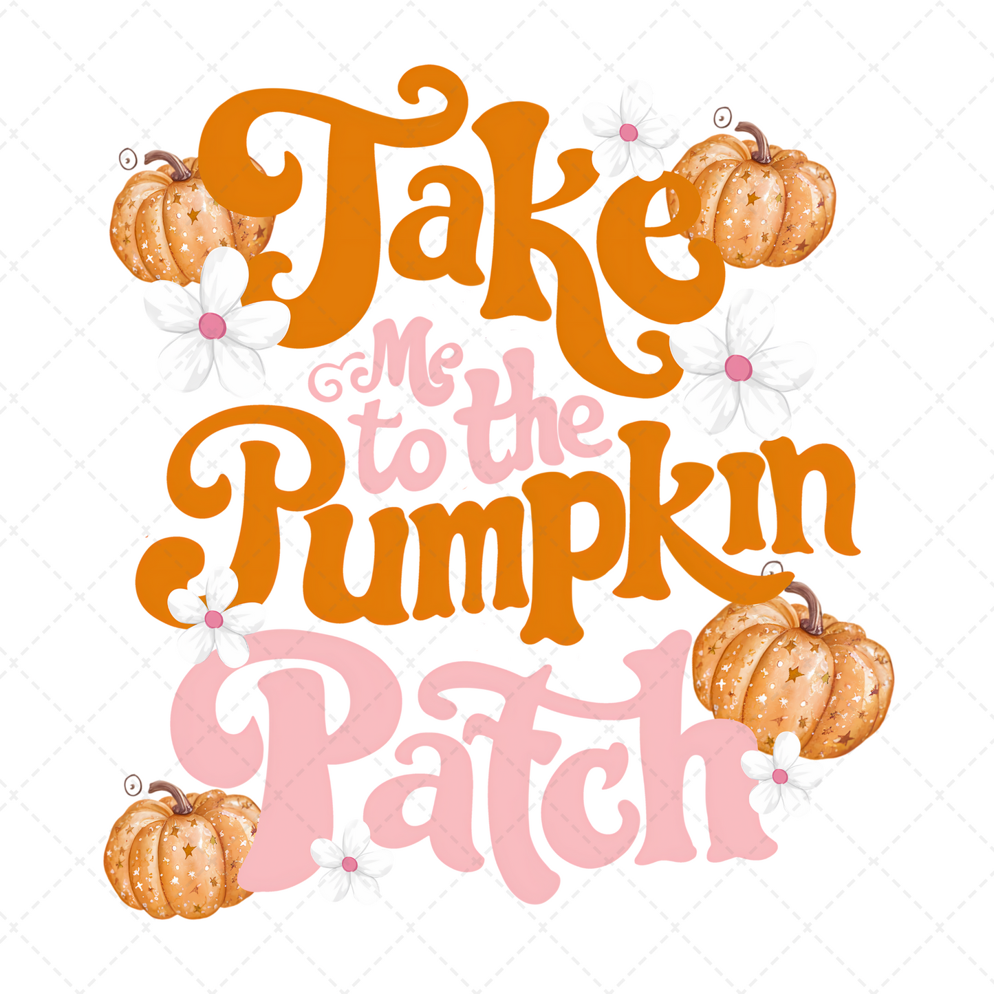 Take Me To The Pumpkin Patch Transfer