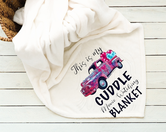 Cuddle Movie Watching Blanket Transfer