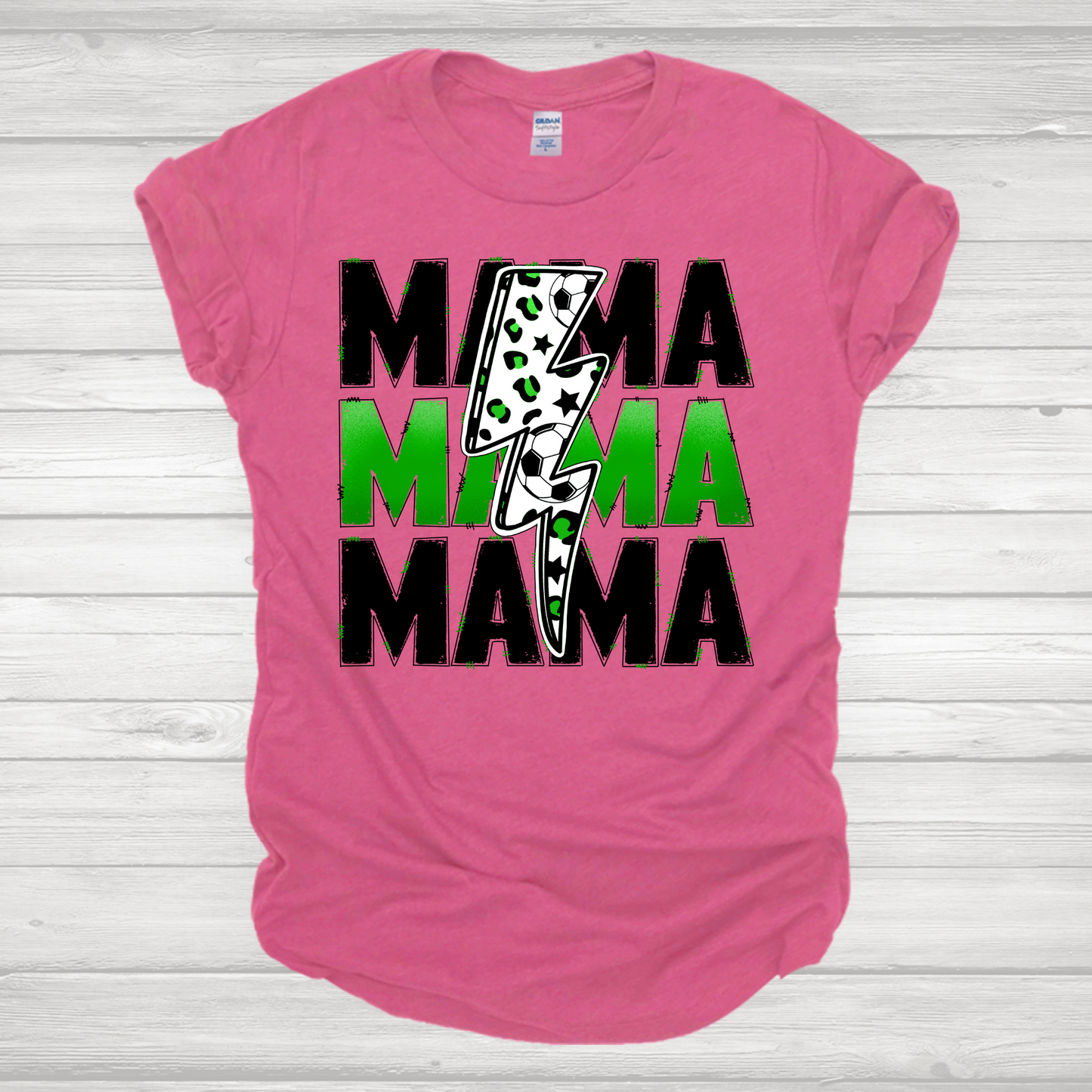 Soccer Mama Green Transfer