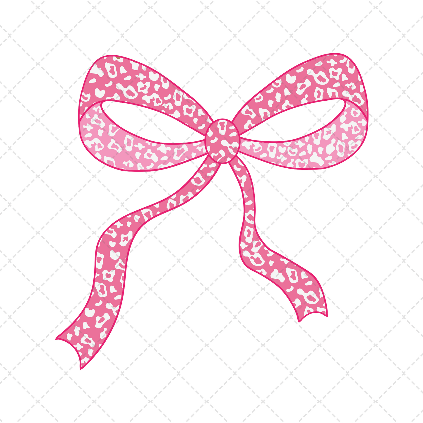 Pink Leopard Coquette Transfer