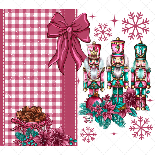 Nutcracker Tumbler Wrap - Sublimation Transfer